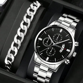 Men's Fashion Quartz Wrist-Watch (with calendar)
